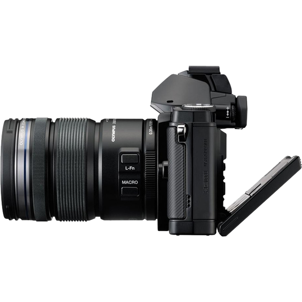 Цифровая системная фотокамера OLYMPUS E-M5 KIT (12-50) Black/Black